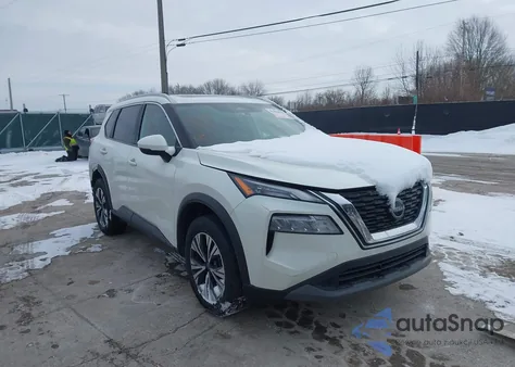 2022 Nissan Rogue Sv Intelligent Awd from USA, damaged, VIN 5N1BT3BBXNC701582